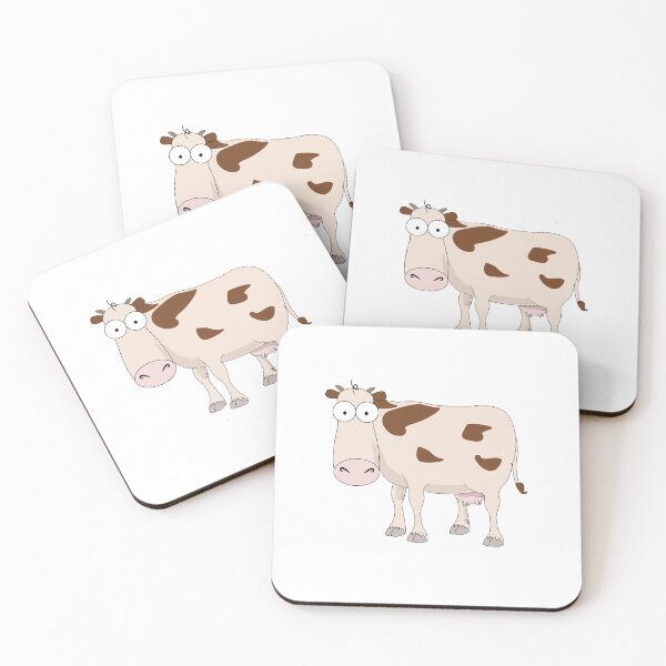 Item preview, Cow in comic style designed and sold by JanooFactory.