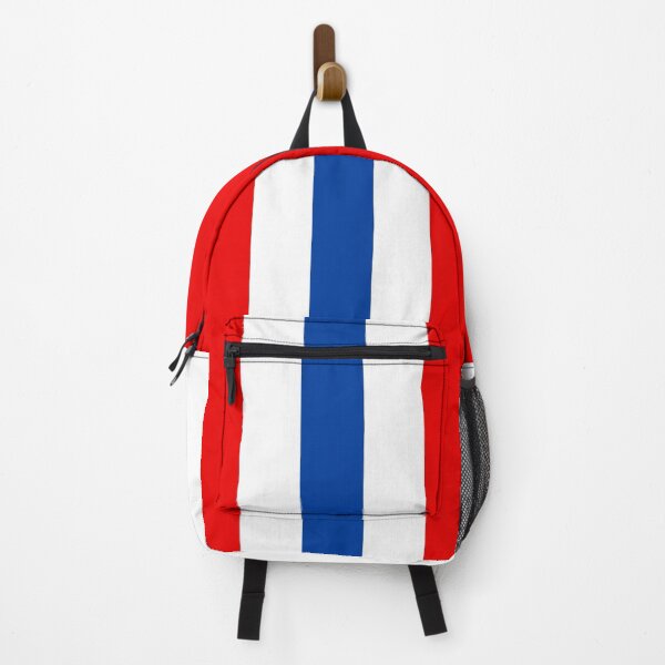 Item preview, Retro Rangers Vertical Bar Stripes Red, White, Blue designed and sold by Sporting Colour.