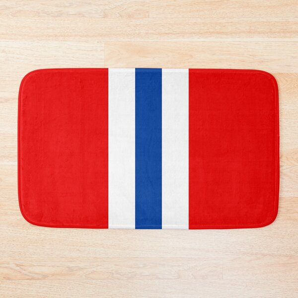 Item preview, Retro Rangers Vertical Bar Stripes Red, White, Blue designed and sold by Sporting Colour.