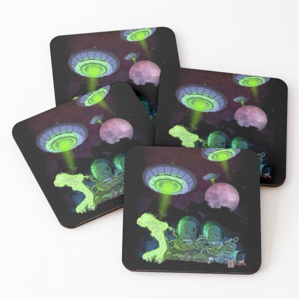 Item preview, Pluto Attacks! designed and sold by SideQuest - Scribbled Chaos!.