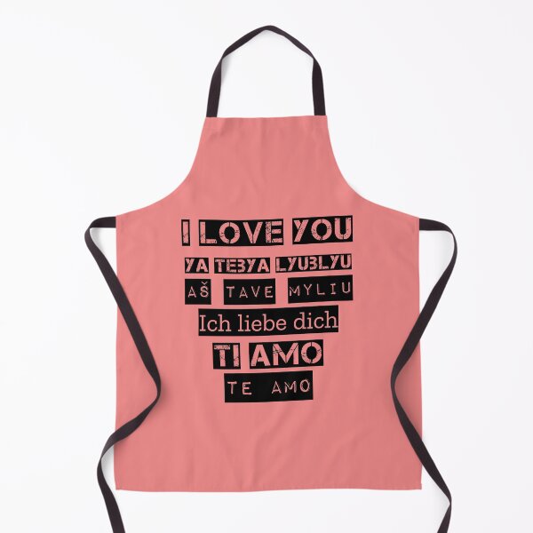 Item preview, I love you Ya tebya lyublyu As tave myliu Ich liebe dich Ti amo Te amo designed and sold by LiniShop.