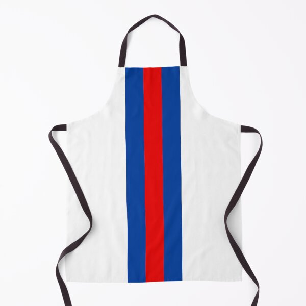 Item preview, Retro Rangers Vertical Bar Stripes White, Blue, Red designed and sold by Sporting Colour.