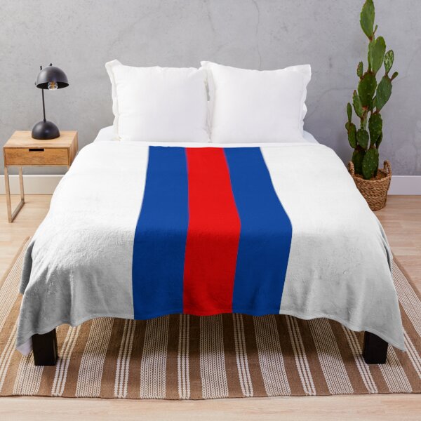 Item preview, Retro Rangers Vertical Bar Stripes White, Blue, Red designed and sold by Sporting Colour.