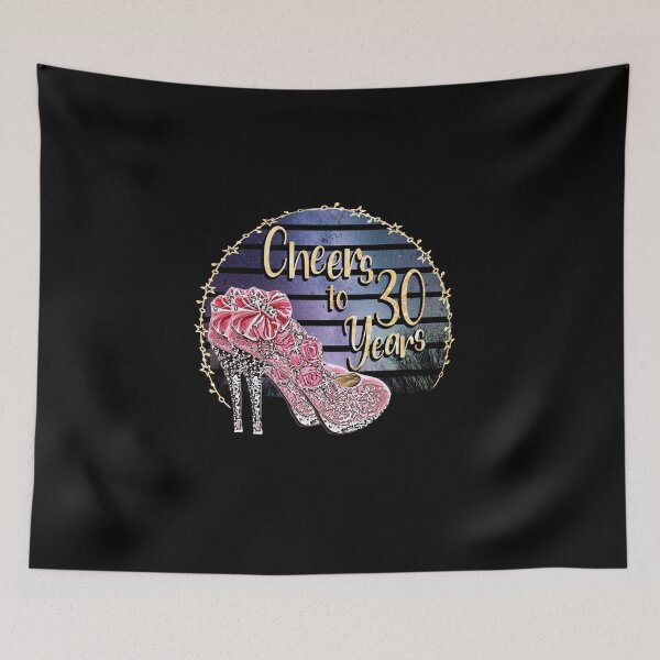 Item preview, Happy Birthday Gift cheers to 30 Years designed and sold by Kalli-design.