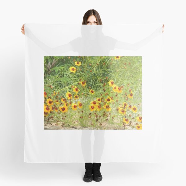 Plains Coreopsis Walking Scarf