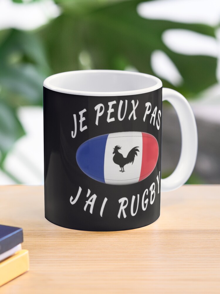 Mug JE PEUX PAS J AI RUGBY - Le Roi du T-Shirt