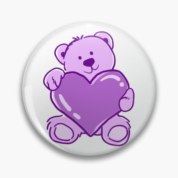 Item preview, Purple Teddy Bear designed and sold by snehaban.