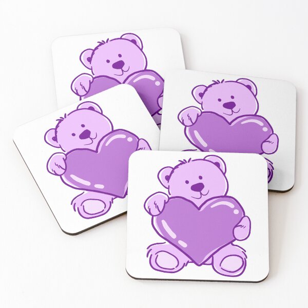 Item preview, Purple Teddy Bear designed and sold by snehaban.