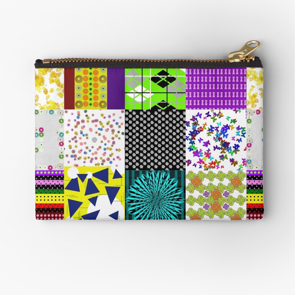 Mashup Mix Zipper Pouch