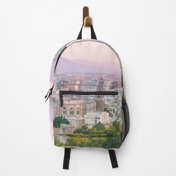Item preview, Malaga cityscape at evening designed and sold by ArnitaArnita.