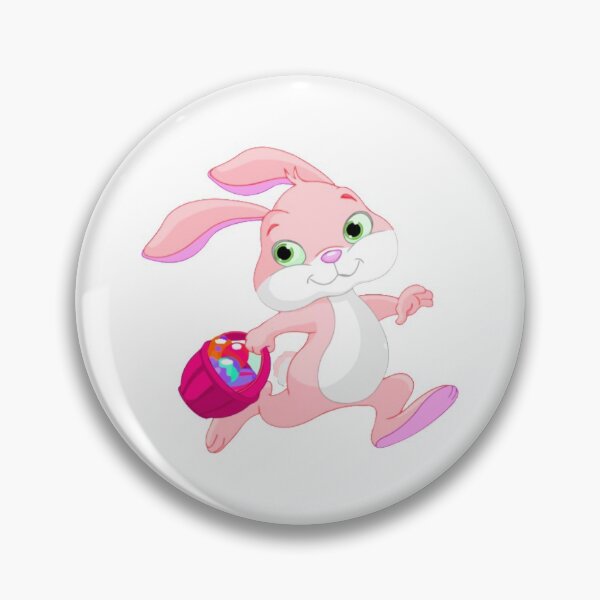 Item preview, Cute Peach Easter Bunny designed and sold by MinimalSketches.