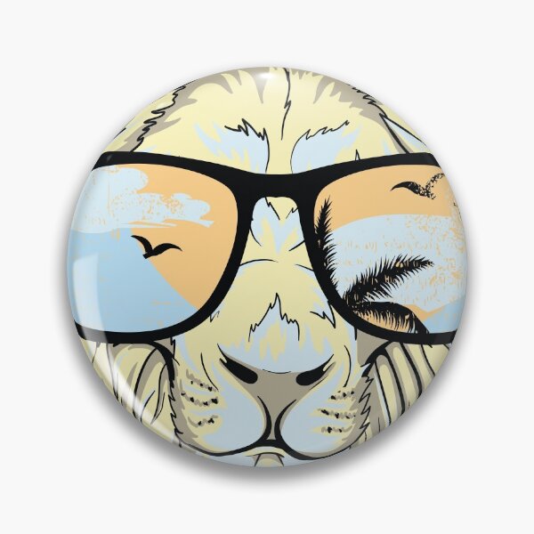 Aperçu de l'œuvre Design vintage graphique rétro Lion créée et vendue par Epic Splash Creations.