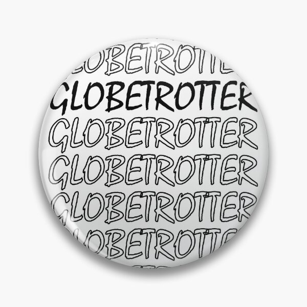 Item preview, Globetrotter black and white minimalistic repitition quote vintage typography - globetrotter x8 designed and sold by Deegital18.
