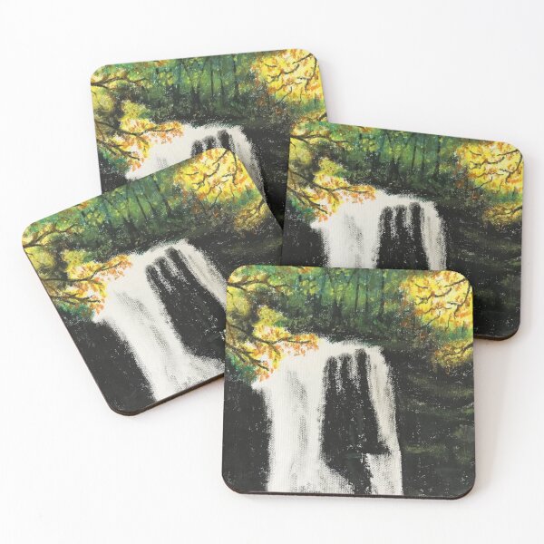 Item preview, Natural Waterfall Canvas Art designed and sold by zaruoo32.