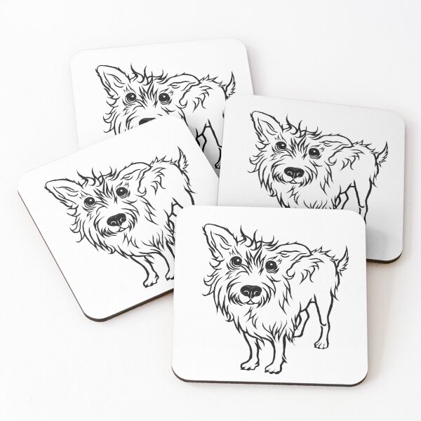 Item preview, Wire Hair Jack Russel - Line  designed and sold by Nico Del G.