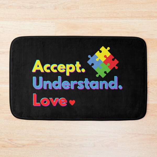 Item preview, Accept Understand Love - Autism Awareness Design designed and sold by RandomDel.