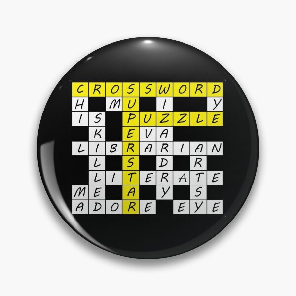 Item preview, Crossword Puzzle Superstar - Yellow Highlight Brain Games designed and sold by artfulnotebook.