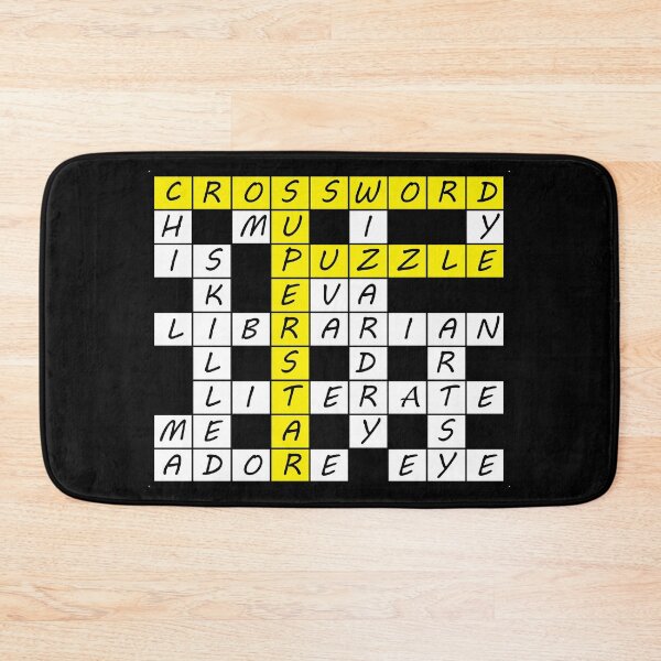Item preview, Crossword Puzzle Superstar - Yellow Highlight Brain Games designed and sold by artfulnotebook.
