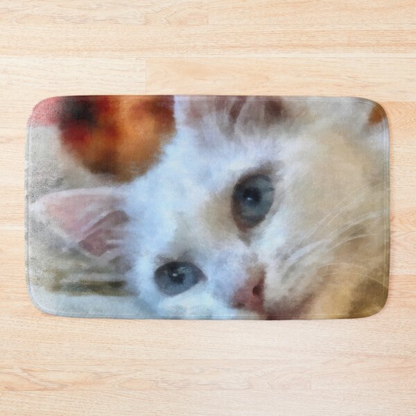 Item preview, Van Cat With Blue Eyes Pet Portrait designed and sold by taiche.