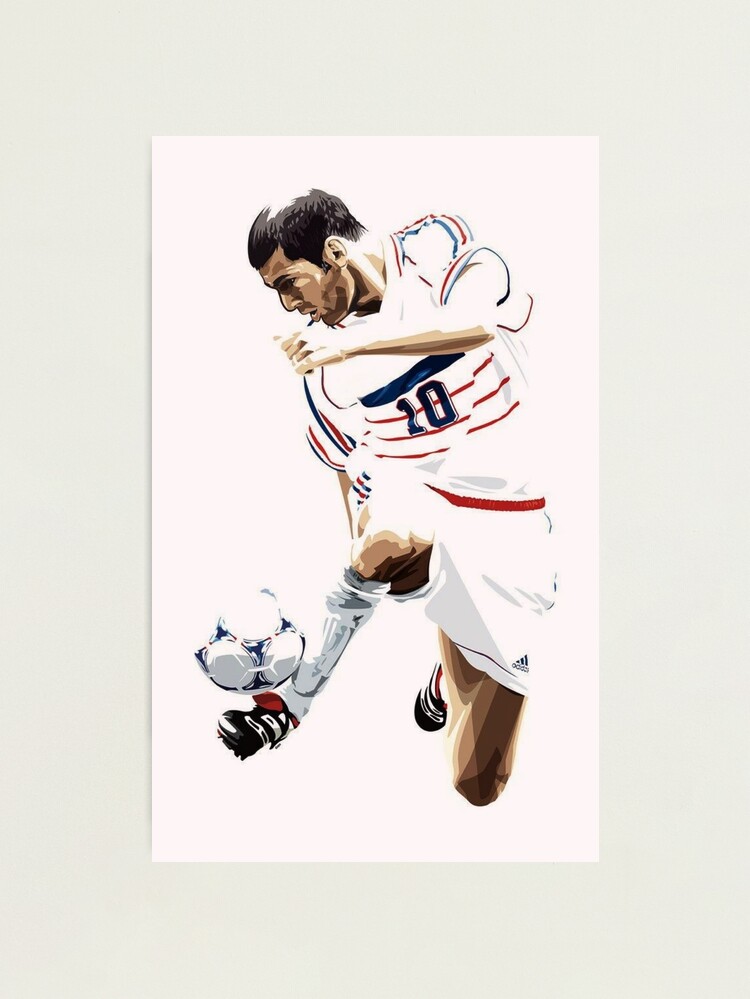 Zinedine Zidane Framed Art Prints for Sale - Fine Art America