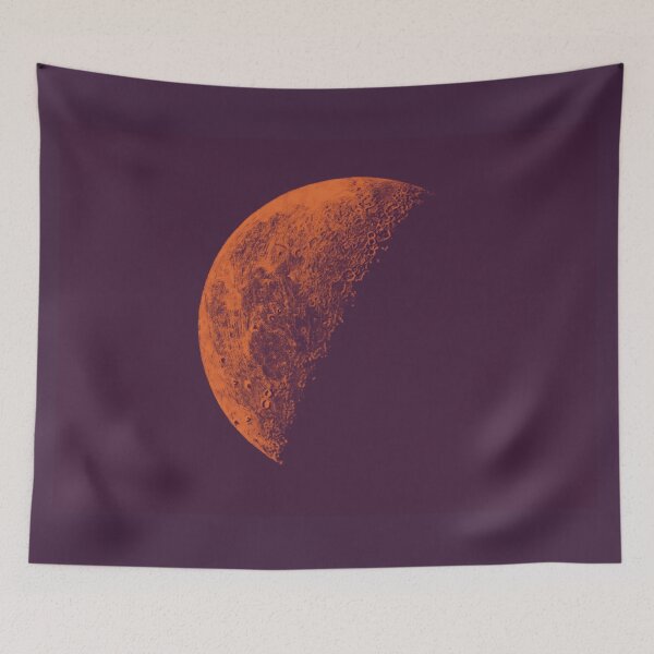 Item preview, Orange Half Moon designed and sold by DesignsByJaycee.