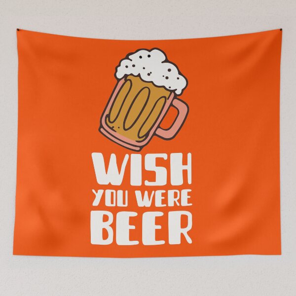 Item preview, Wish You were Beer designed and sold by notasimp.
