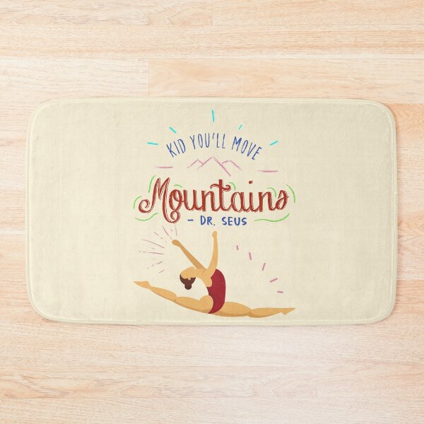 Aperçu de l'œuvre Kid tu bougeras des montagnes - Gymnastique créée et vendue par Gymnastics Store.