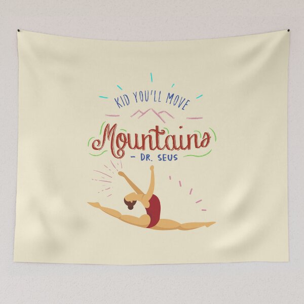Item preview, Kid you'll move Mountains- Gymnastics designed and sold by Gymnastics Store.