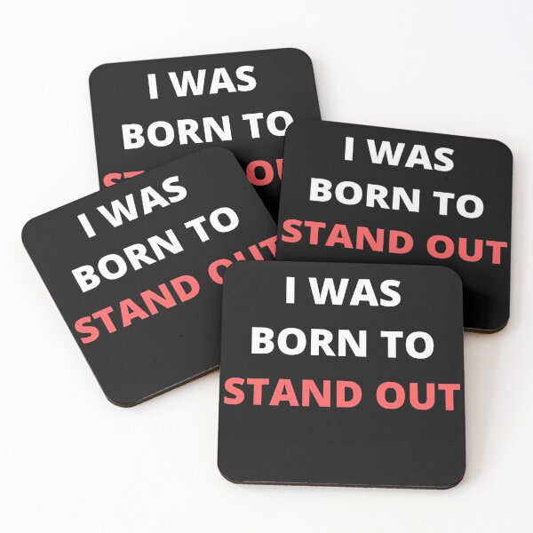 Item preview, born to stand out designed and sold by creativelittleo.