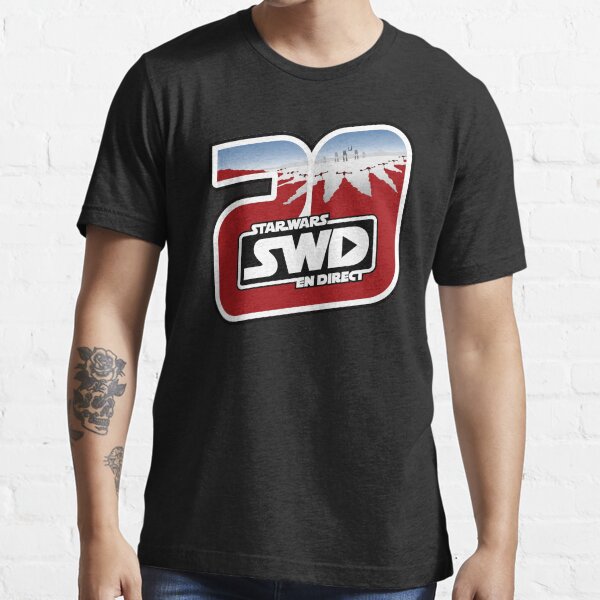 Logo 20e anniversaire SWD - Les derniers Jedi T-shirt essentiel