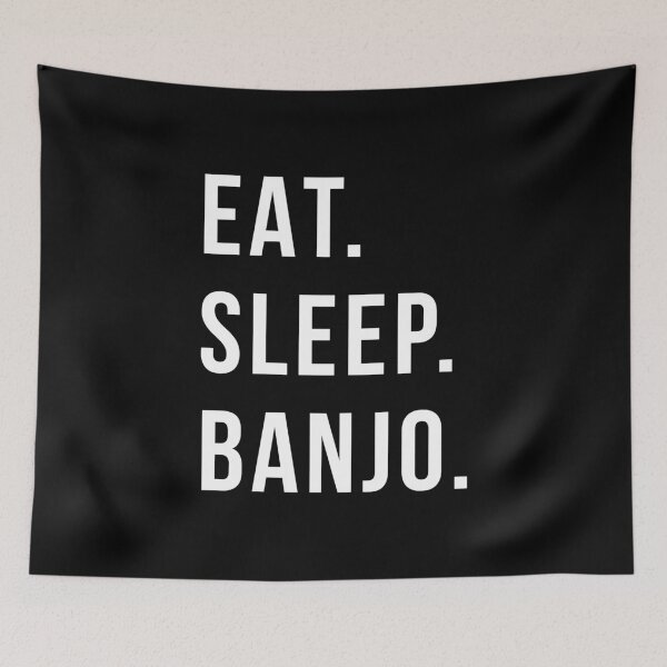 Item preview, Eat Sleep Banjo designed and sold by Time-is-Money.