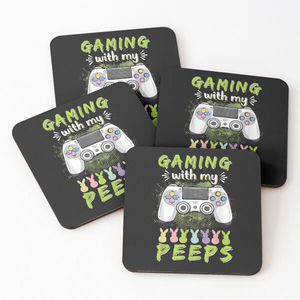Artikelvorschau, Spielen mit meinem lustigen Gaming Bunny-Geschenk von Easter Peeps entworfen und verkauft von Lida1543.