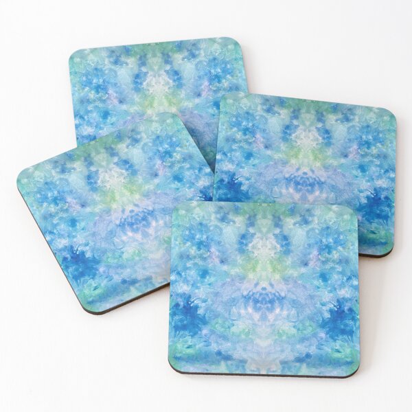 Item preview, Blue watercolor painting watercolour pattern designed and sold by WatercolorFun.