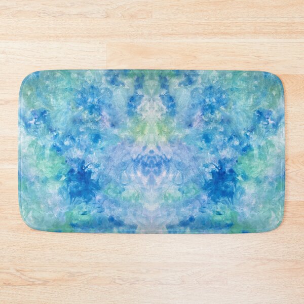 Item preview, Blue watercolor painting watercolour pattern designed and sold by WatercolorFun.