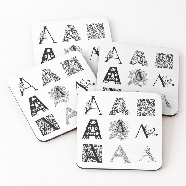 Item preview, Letter A Sticker Pack designed and sold by M-Artie.