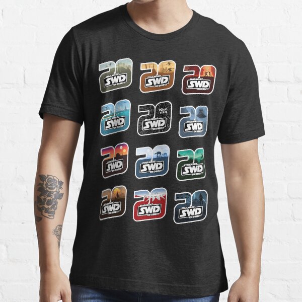 Logo 20e anniversaire SWD - Films SW T-shirt essentiel