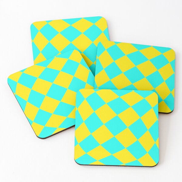 Item preview, neon yellow checkered  designed and sold by ashayladushae.