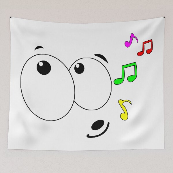 Item preview, comic eyes - feel the music! comic style designed and sold by Mr.Epic - Shop.