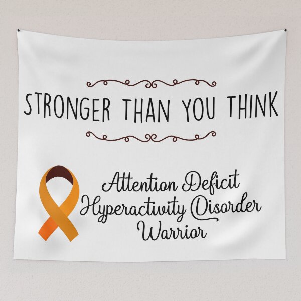 Item preview, ADHD Warrior, ADHD Awareness, Attention Deficit Hyperactivity Disorder. designed and sold by AnsDesigns.
