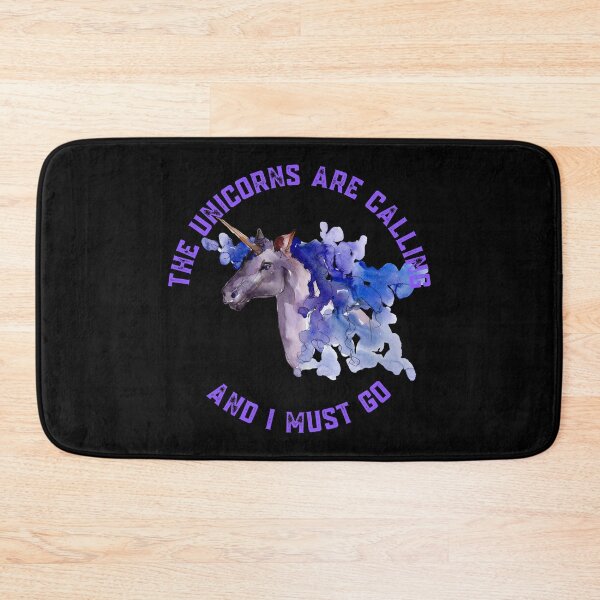 Item preview, The Unicorns Are Calling and I Must Go designed and sold by Nathalie Aynié.