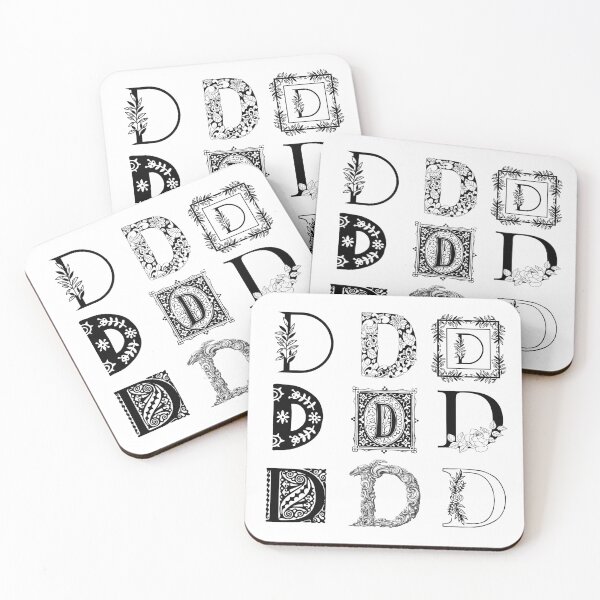 Item preview, Letter D Sticker Pack designed and sold by M-Artie.