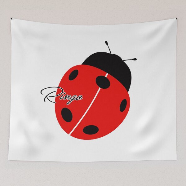 Item preview, The Red Beatle Bug - Ringo Starr - The Beatles designed and sold by EpicArtVibe.