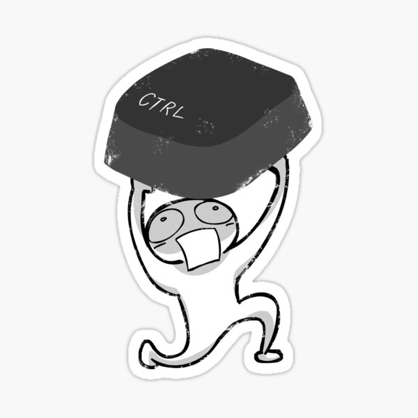 I Have Control Sticker