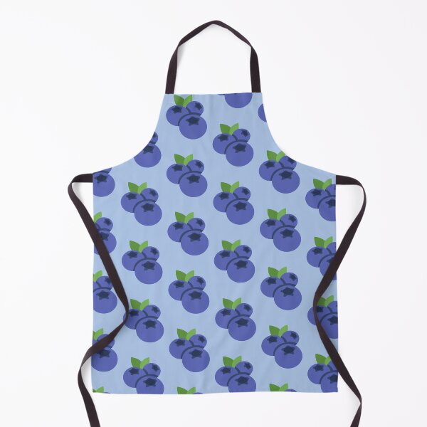 Item preview, Blueberries Apron designed and sold by Myshop72.