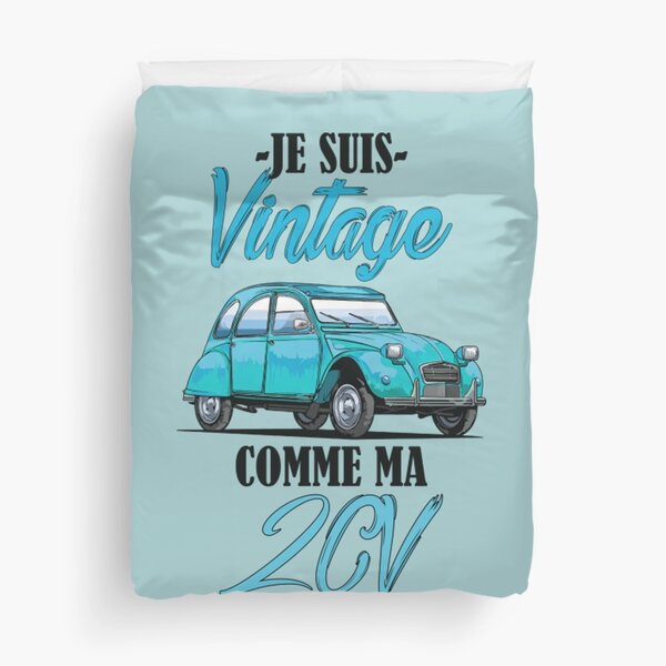 2cv Vintage Duvet Cover