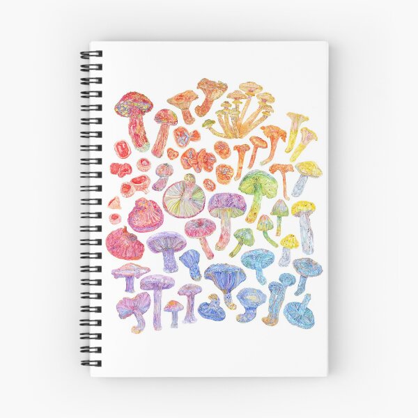 Item preview, Edible Fungi Rainbow - White designed and sold by beccaboyce.