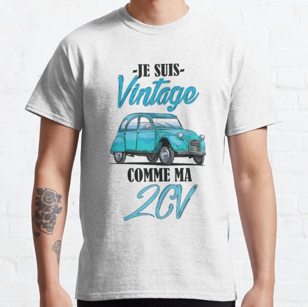 2cv vintage T-shirt classique