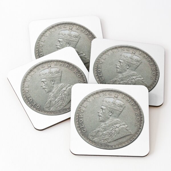Item preview, British India George V –  1 Rupee Silver Coin designed and sold by Gurunath Bhadekar.