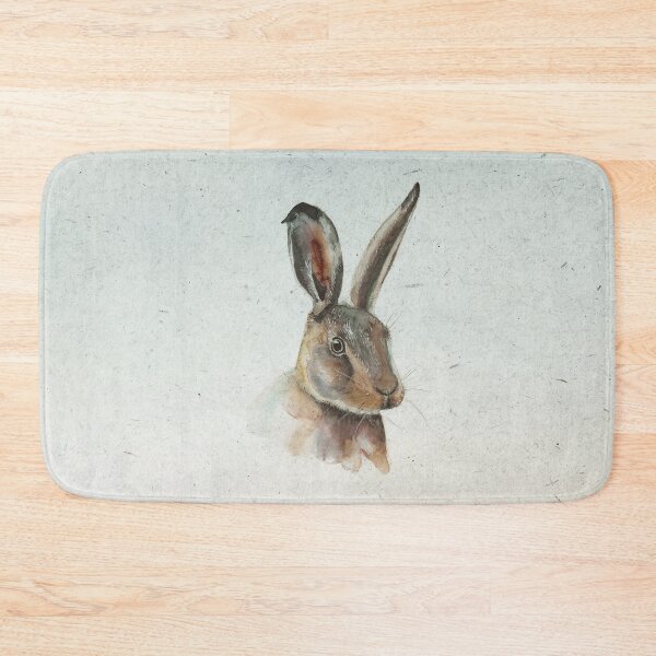 Item preview, RABBIT WATERCOLOR HARE designed and sold by Giana Tenius.