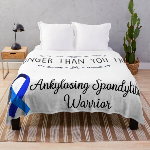 Item preview, Ankylosing Spondylitis Warrior, Ankylosing Spondylitis Awareness designed and sold by AnsDesigns.